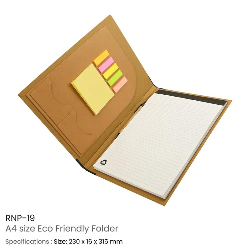 A4 Size Eco-friendly Portfolio With Strap